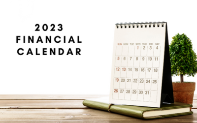 2023 Financial Calendar